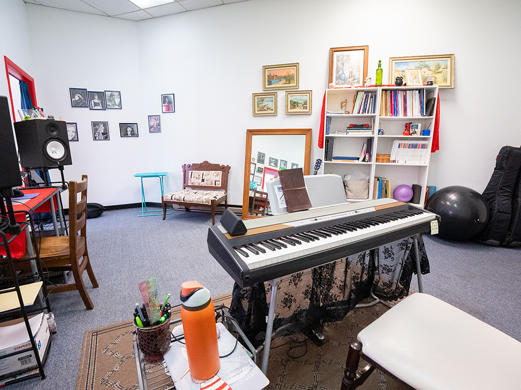 Lykes Music Studio Interior - Practice space
